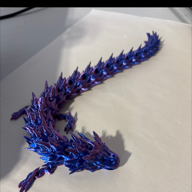 Flexi Dragon - Blue and Purple