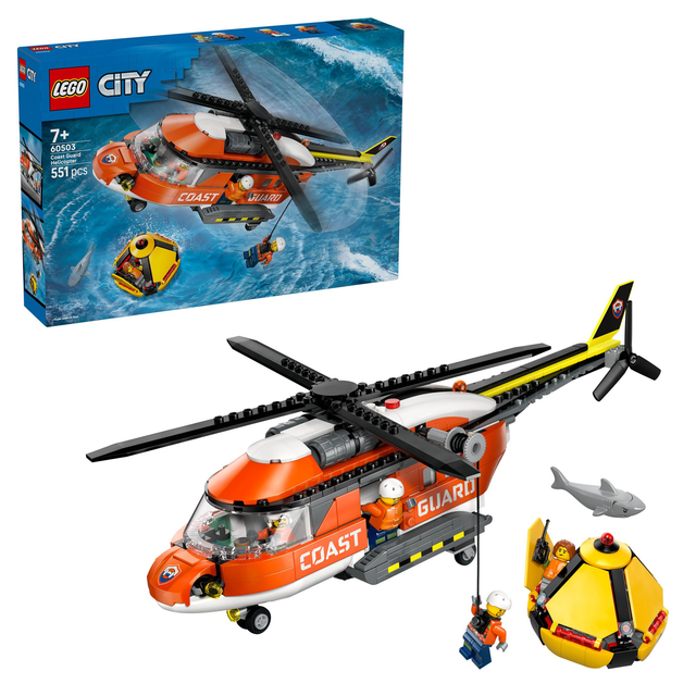 LEGO 60503 City Hubschrauber der Küstenwache