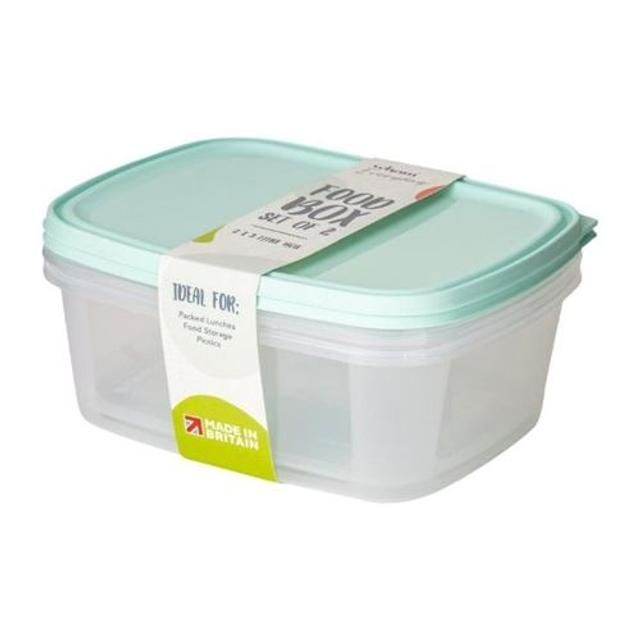 Wham Everyday Clear Food Boxes Set 2