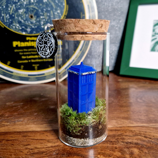 TARDIS Doctor Who Terrarium Bottle