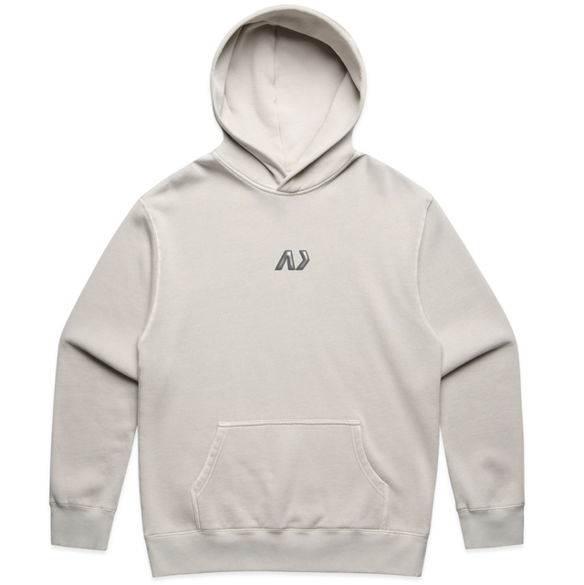 Men&#039;s Faded Hoodie - Bone