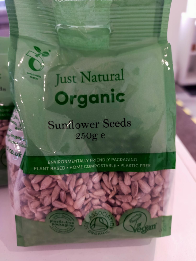 Organic sunflower seeds 250g 