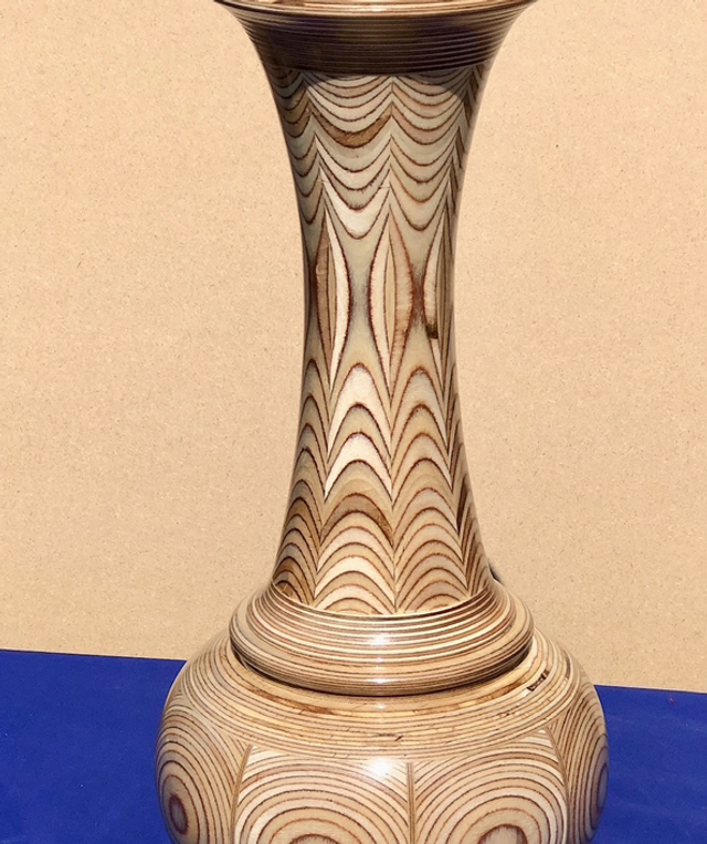 Plywood Vase