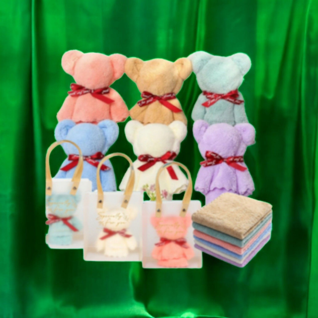 Waschbären Tasche  blau