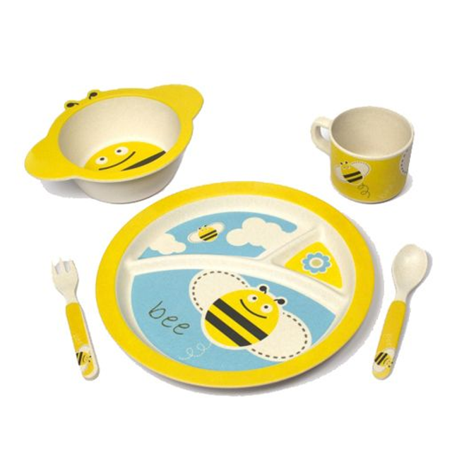 Bamboo eating set bee