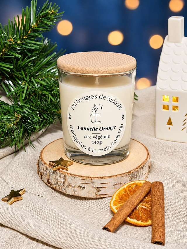 Bougie Cannelle Orange