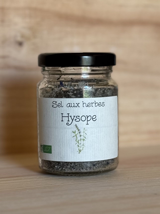 Sel aux herbes Hysope bio