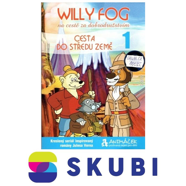 DVD Willy Fog - na cestě za dobrodružstvím - Cesta do středu země 1