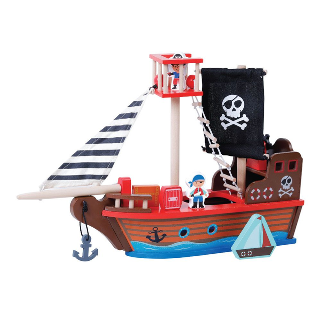 Wooden Pirate Ship