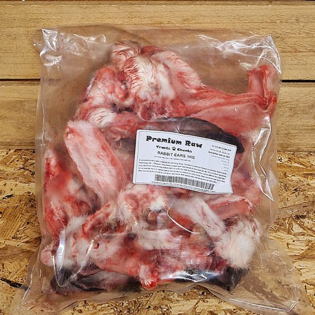 RAW - Rabbit Ears 1kg