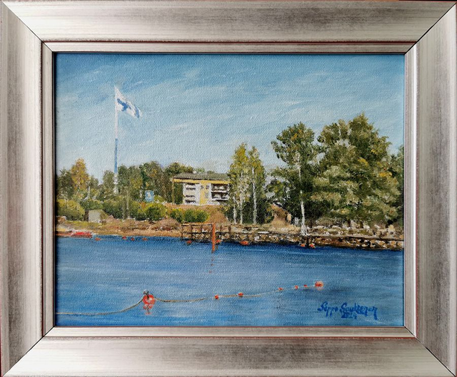 9. Haminalainen rantamaisema