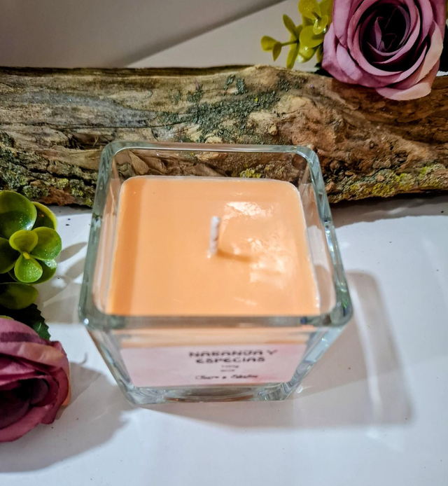 VELA NARANJA Y ESPECIAS 