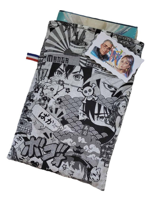 11 : Modèle manga noir et blanc