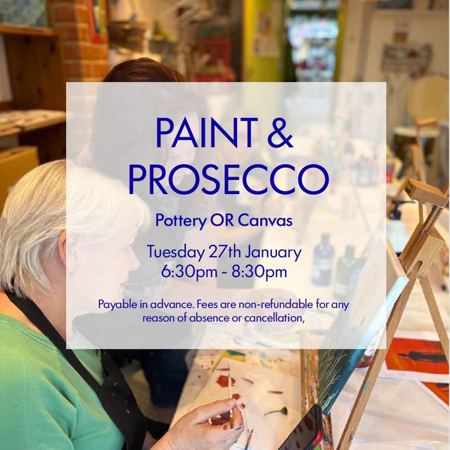 Paint &amp; Prosecco (January 2026)