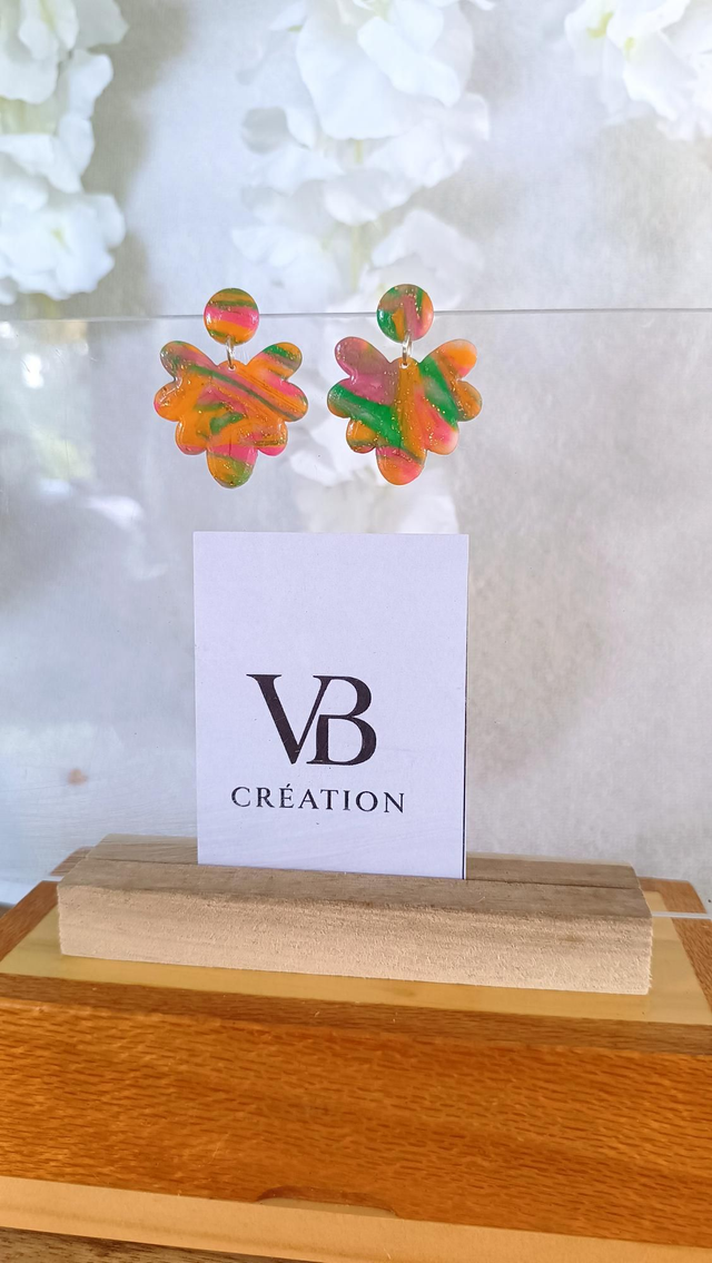 Boucles d'oreilles estivales