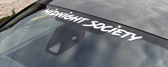 Bandeau Lettrage Midnight Society 