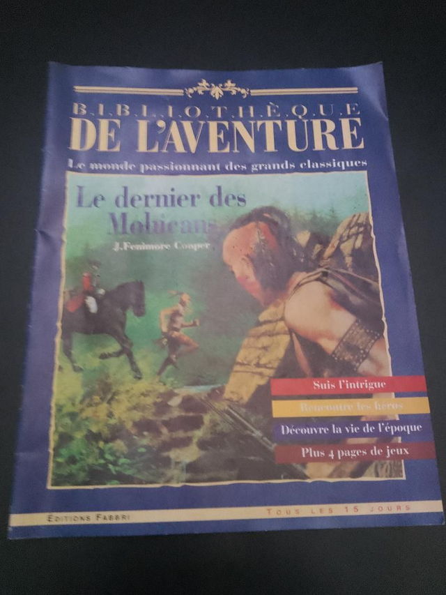 Le dernier des Mohicans