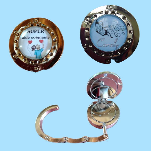 Accroche Sac à main personnalisables 