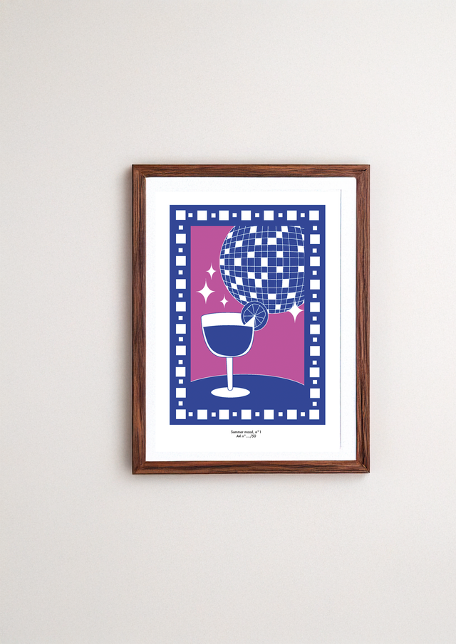 Reproduction imprimée Summer mood n°1