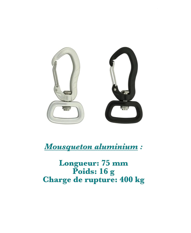 Laisse Hexa bicolore 2 m