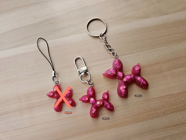 Ballonhondje Fuchsia