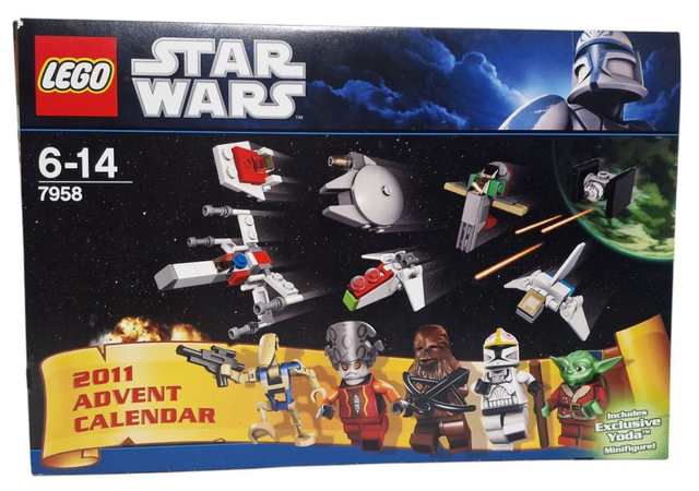Star Wars 2011 advent calendar made by LEGO - Number 7958 