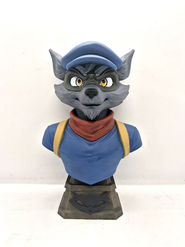 Buste Sly- Sly Cooper - sur commande  