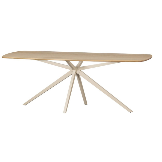 Tablo eettafel Deens ovaal - XL poot Holland