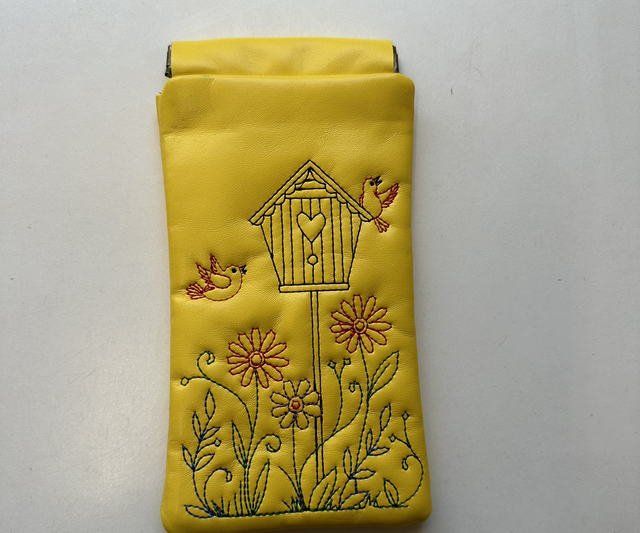 Glasses Case  - Birdhouse