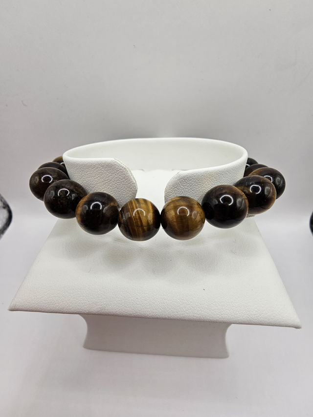 Mens Tiger Eye Bracelet.