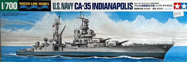 US Navy CA-35 Indianapolis