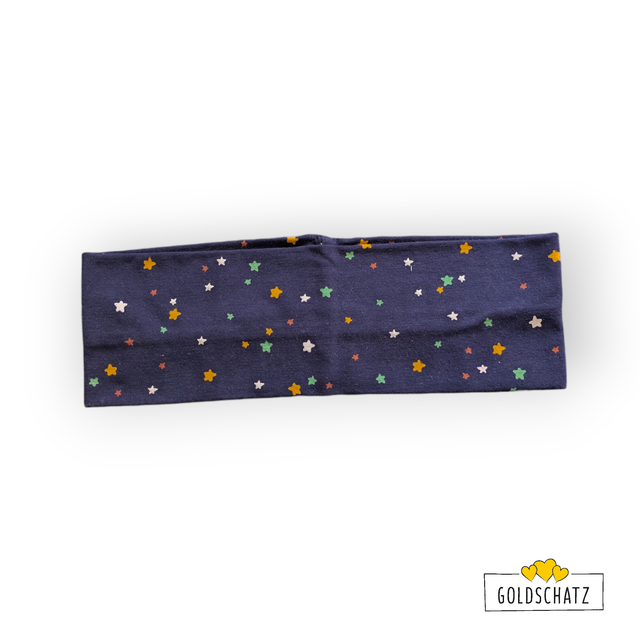 UNIKAT - Stirnband Sterne - Gr 52-55