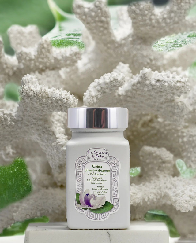 Ultra-Hydraterende Crème Ultra-Hydratante - 100ml - Visage à l'Aloë Vera - Gelaatsverzorging met Aloë Vera (Vijg/Orchidee - Figue/Ochidée) 