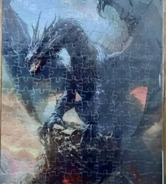 Dragon limited to 1 A3 200 piece jigsaw