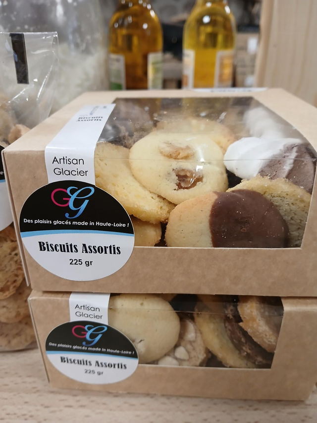 Boîte de gâteaux assortis 225 g