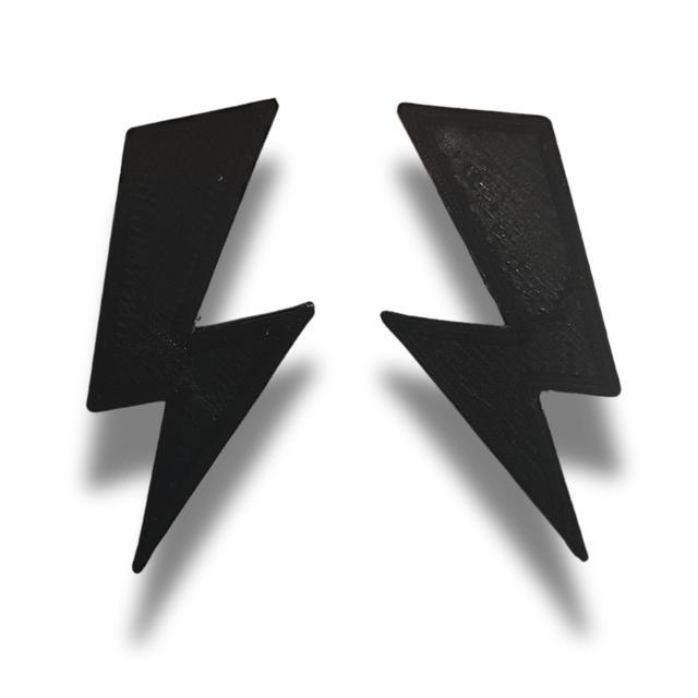 Pendientes "Rayo luminiscente"