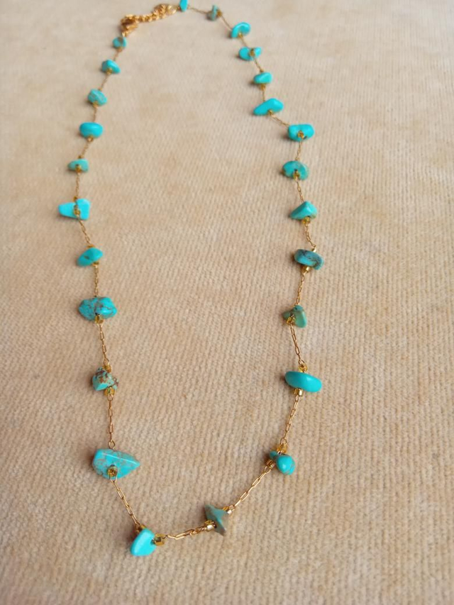 Collana Titanio pietre 3