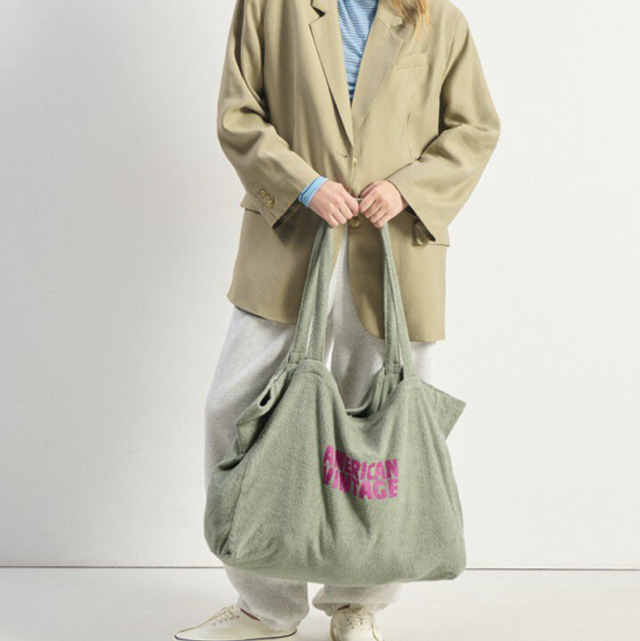 American Vintage Tote Bag Bobypark Clay