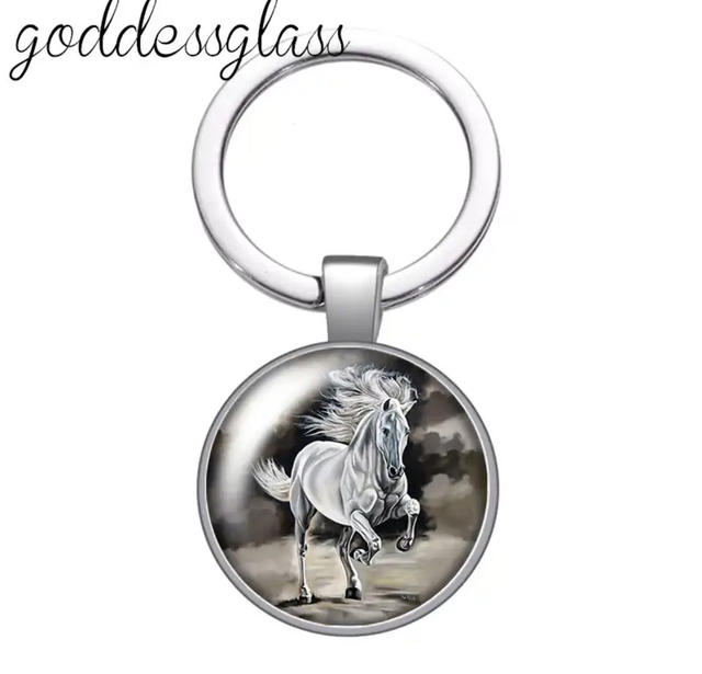 0153 - Paard - wit D