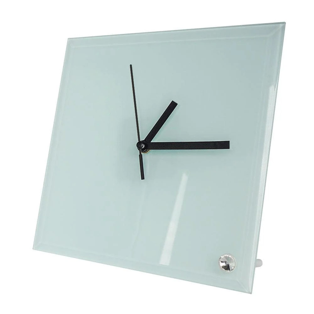 Glass Clock 20x20cm