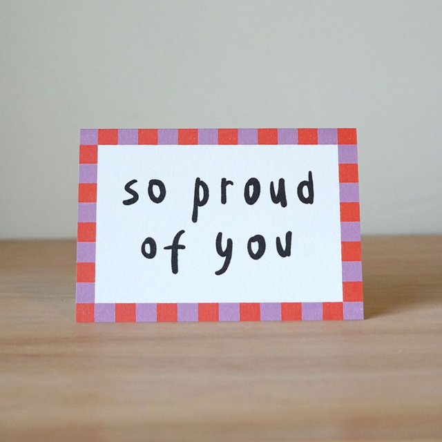 Card So Proud Of You