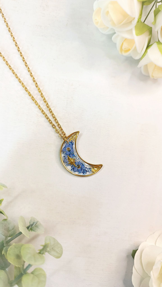 LUNÖÖ  - Bleu Myosotis - Commande sur-mesure Camille