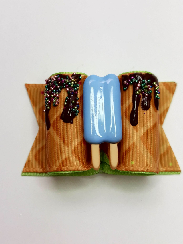 Noeud pour chien fantaisie-esquimau-glace-été