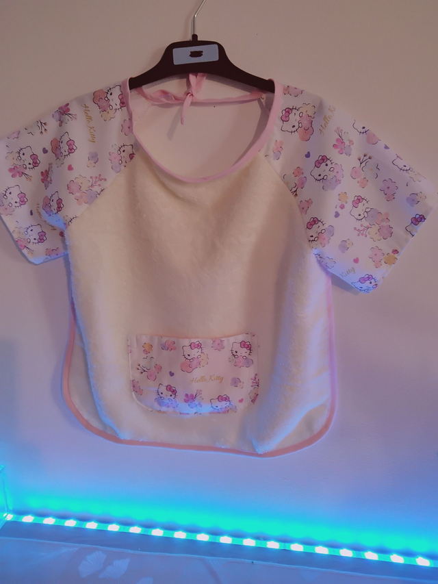 Bavoir manche non personnalisé