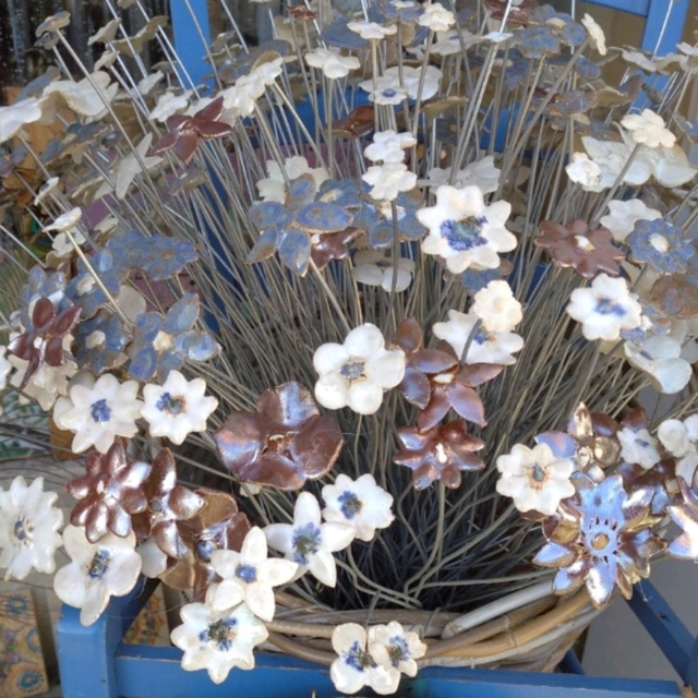 FLEURS: Grès Marguerites