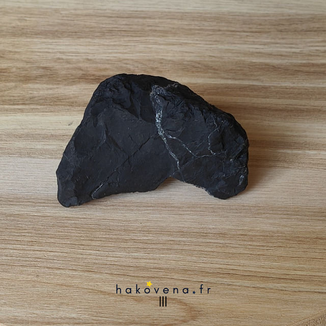 Shungite – Pierre naturelle brute – TM (Taille moyenne) - OP0005