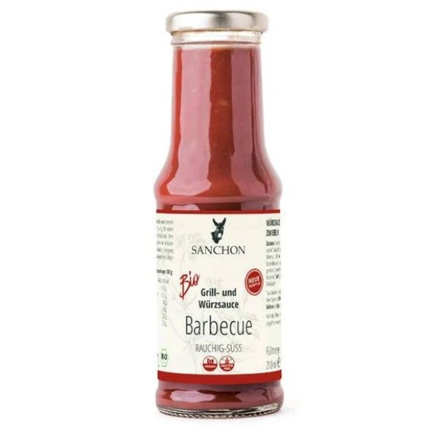 Sanchon Barbecue Sauce, 210ml Glas