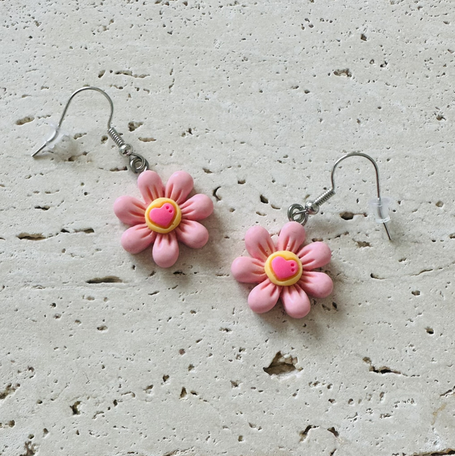 Oorbellen bloemen 