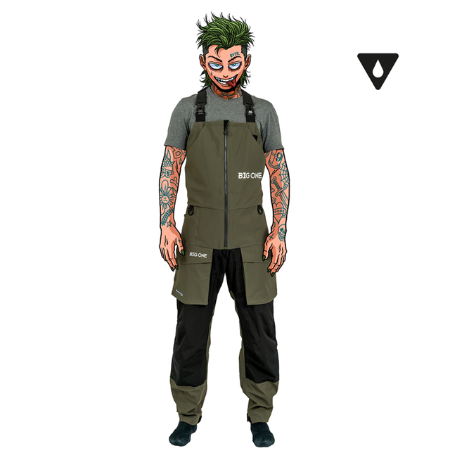 Big One Salopette Tempesta 3L - Verde Maggiore