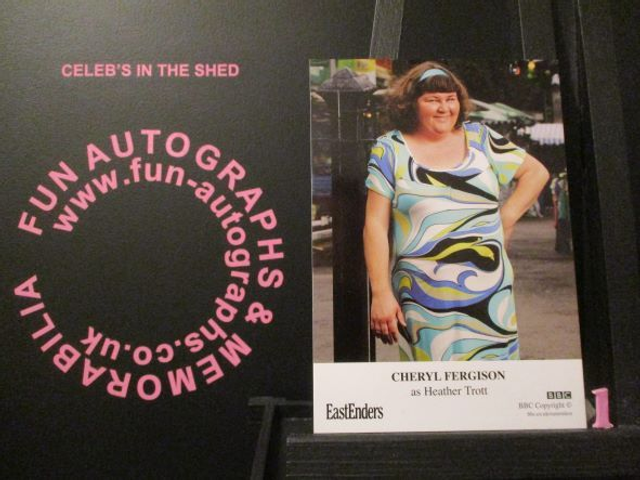 Cheryl Fergison (Heather Trott) Original EastEnders Cast Card (1)